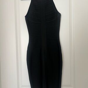 Signature Elegant Black Backless Dress
